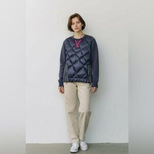 Ivivva by Lululemon Girls Goose Down Practice Makes Perfect Scuba Pullover sz 14